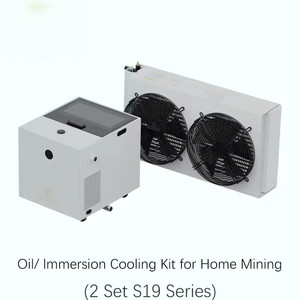 Réservoir de refroidissement par immersion professionnel avec échangeur de chaleur pour la surclocking des serveurs informatiques, solution de refroidissement liquide - Product Image 2