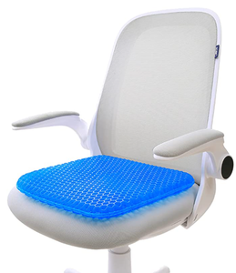 <span class=keywords><strong>Coussin</strong></span> de siège en gel TPE au design en nid d'abeille pour bureau, voiture, maison, soulagement de la pression et confort respirant, coussins lombaires et coussins de siège - Product Image 1