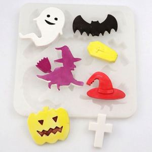 Moule en silicone pour bijoux en résine époxy faits à la main, formes fantaisie d'Halloween personnalisées, logo sur mesure, OEM/ODM - Product Image 1