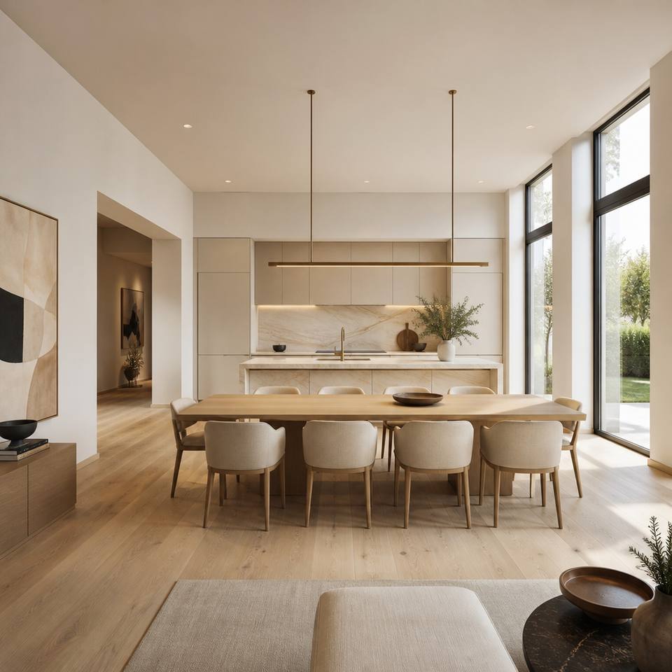 America Modern Villa and Hotel Apartment 3D Rendering Interior Design ...