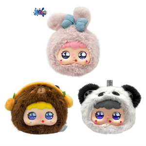 Jopark AI Peluche Robot Intelligent Kawaii Mignon, Breloques de Sac à Dos et Porte-clés, Poupée en Silicone Visage Lapin/Ours/Panda, Cadeau Scolaire High-Tech - Product Image 1
