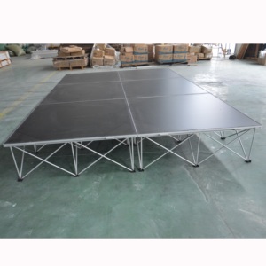 Escenario portátil ligero de aluminio, escenario plegable para eventos - Product Image 1