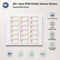 Feuille d'incrustation RFID MIFARE(R) Classic EV1 13,56 MHz pour carte d'identité, carte-clé d'hôtel, contrôle d'accès, fabricant de pré-lamelles PVC