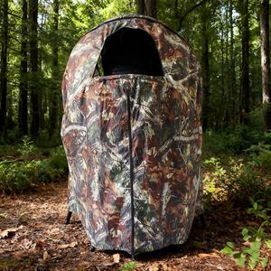 خيمة صيد ومأوى مموهة منبثقة لشخص واحد، سهلة التركيب والحمل، على شكل كرسي، مخبأ صيد مموه - Product Image 5