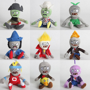 Todos los estilos Plants Vs Zombies juguetes de peluche muñeca <span class=keywords><strong>Pvz</strong></span> girasol Chompers melón Peashooter plantas juguetes de peluche suaves niños garra máquina - Product Image 2