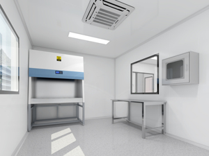 Schone ruimte hoogwaardige 304 roestvrijstalen laboratoriumtafel, aanpasbare experimentele werkbank voor laboratoria - Product Image 6