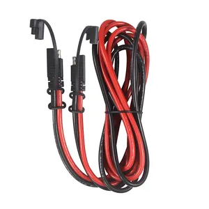 SAE Extension Cable Standard 2Pin Quick Release Connector Automotive SAE Solar Battery Power Lead Cable