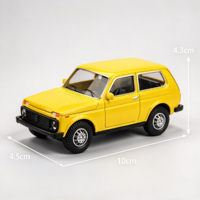 Voiture miniature en alliage moulé sous pression à l'échelle 1:43, modèle de voiture en métal à roues libres, véhicule de collection pour enfants et adultes, cadeau de collection et d'exposition