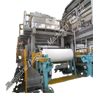 1575mm 10T/D copy paper machines, writing paper machine from Zhengzhou Dingchen