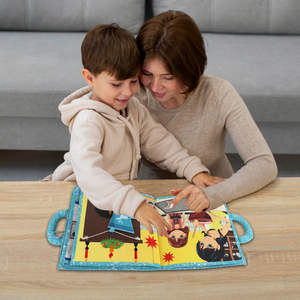 Se busca distribuidor para Montessori libro educativo suave bebé 0-3-6-12-18 <span class=keywords><strong>meses</strong></span> tacto sensación arrugado libro <span class=keywords><strong>de</strong></span> tela - Product Image 6