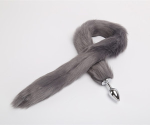 2019 Nouveau Style Offre Spéciale Métal Renard <span class=keywords><strong>Queue</strong></span> <span class=keywords><strong>Plug</strong></span> Anal - Product Image 5