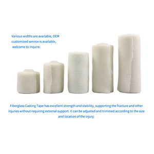 Bande de plâtre orthopédique imperméable en fibre de verre POP <span class=keywords><strong>pour</strong></span> fracture osseuse du <span class=keywords><strong>bras</strong></span> et de la jambe - Product Image 4