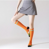 Nouvelles chaussettes de compression montantes ODM pour femmes Printemps-Automne 2026 – Idéales pour la course, la corde à sauter et le yoga – Séchage rapide et antidérapantes