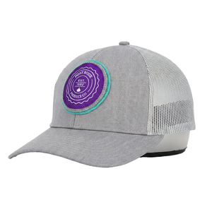 Port Boise Produce Co Trucker Cap Gray Mesh Adjustable Unisex Casual <b>Hat</b> 3D Embroidery Common Front Panel Spring <b>Summer</b> - Product Image 6