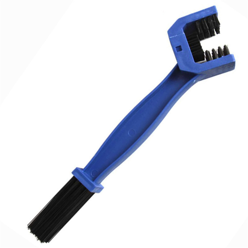 Blue cleaning brush