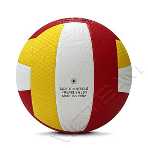 Balón de Voleibol Laminado de PU de Color Neón en Oferta, con Logotipo Personalizado, Tamaño 5, para Entrenamiento y Partidos - Product Image 2