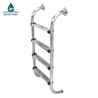 Échelle de piscine hors sol Water Faery durable avec marches antidérapantes pour des marches de piscine sécurisées