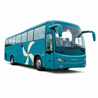 Bus touristique TENGLONG 12m 53 places Euro III Diesel avec moteur arrière Cummins et salle de bain