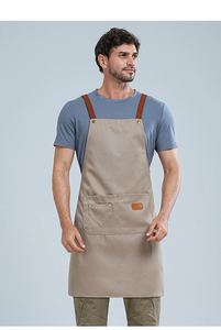 Delantal de Chef sin Mangas de Algodón con Logotipo Personalizado para Salón, Cocina, Estética, Peluquería, Limpieza, Camareros, Tipo Cintura - Product Image 6