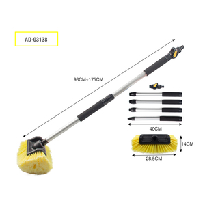 el flujo a través de coche lavado cepillo con cerdas suaves para <span class=keywords><strong>Auto</strong></span> RV barco camión Camper Exterior lavado limpieza - Product Image 2