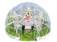 Dôme de camping géodésique Glamping, maison transparente en TPU, tente igloo, tente à bulles gonflable transparente, dôme transparent à vendre