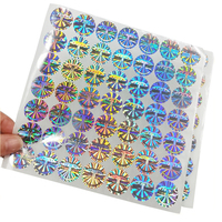 Autocollant holographique en vinyle personnalisé de haute qualité, imperméable, best-seller, pour ordinateur, téléphone portable, appareil photo, électronique grand public