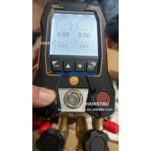Medidor de Refrigerante Digital Testo 557s con BTH y Bloque de Válvulas de Cuatro Vías (Refrigerante Electrónico H) - Product Image 1