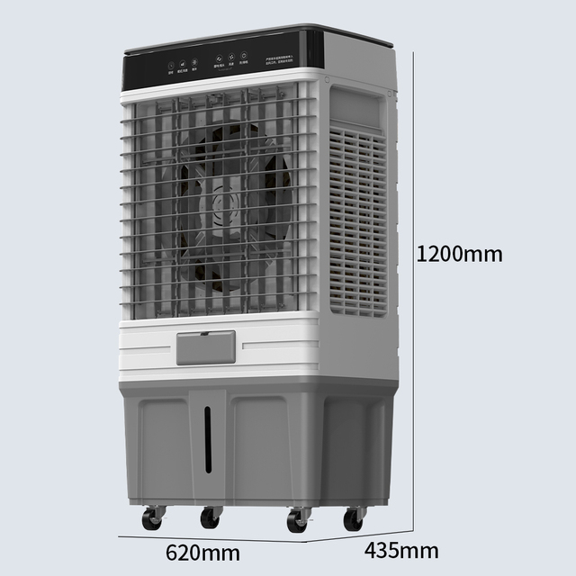 Best Selling Electric  Air Cooler with Remote Control 3 Speed Commercial Evaporation Cooling Fan for Restaurant Use