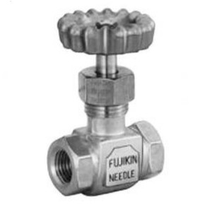 Válvula de aguja Fujikin US-227D-J10R-C con brida en forma de L de tres vías, corte de alta presión, estándar japonés - Product Image 2