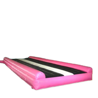 U-Rides AT-007 Piste d'air gonflable pour gymnastique, matériau PVC, épaisseur 40 cm, dimensions 3,5 m x 12 m