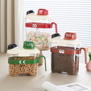 New Arrival Cartoon Plastic Food Storage Container Sealed Moisture-Proof Grain Storage Box - Product Image 1