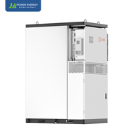 Système de stockage d'énergie à batterie grande capacité 100kW 125kW 265kWh 348kWh 398kWh JApower ESS industriel avec onduleur hybride Solis