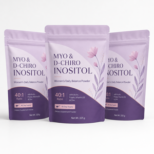 Formule Myo & D-Chiro Inositol 40:1 avec Inuline de Racine de Chicorée, Folate, D3, Zinc pour la Santé Ovarienne et l'Équilibre Menstruel – Marque Blanche - Product Image 1