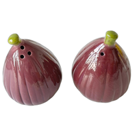 Anthropomorphische Pickel-, Gurke, Salz- und Pfeffer-Rührwaren Keramik