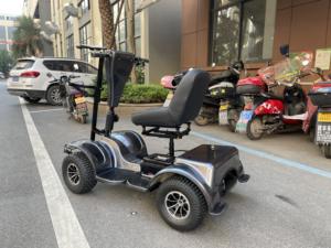 Chariot de golf/<span class=keywords><strong>buggy</strong></span> avec moteur 1000W, cadre en acier, contrôleur Curtis, porte-bagages avant pour handicapés - Product Image 4