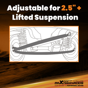 Kit de direction MaXpeedingrods, biellettes de direction pour <span class=keywords><strong>Jeep</strong></span> Comanche MJ ZJ 1993 1994 1995-1998, utilisation hors route uniquement - Product Image 5