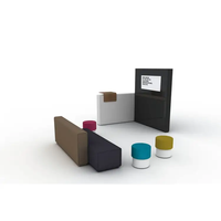 Ensemble de canapés modulables en tissu de haute qualité de style moderne sectionnel convertible pour l'hôpital et l'école et la détente