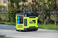 Portable Qinglong 2000w Pas Cher Super Silencieux Essence Essence Inverter Générateur