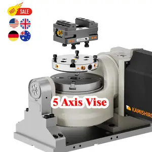 Kamishiro High Precision Center Vise Milling CNC Tools zero point clamp system 5 axis Self centering vise for cnc machine center