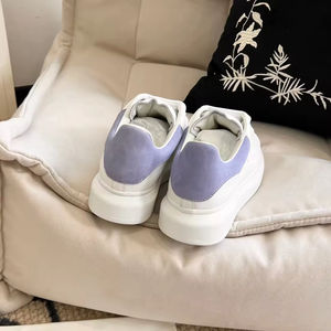 Zapatos Deportivos de Diseño Clásico y Lujoso, Casuales, Blancos, con Cordones, Impermeables, Antideslizantes, Transpirables, a la Moda - Product Image 5