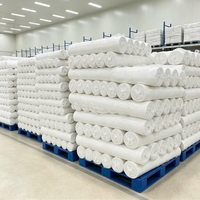 Tissu en microfibre tissé de qualité supérieure, poids moyen, motif à carreaux gaufré, anti-boulochage, résistant à l'abrasion, 100 % polyester, 110 pouces – En promotion