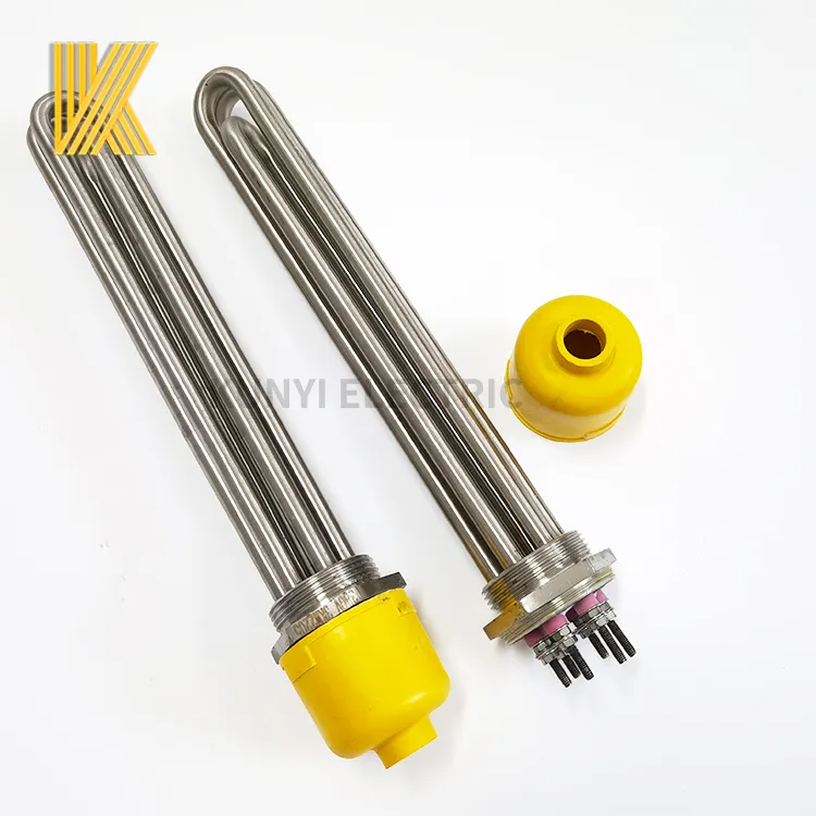 6kw 9kw 12kw stainless steel tubular immersion heating element electric water resistance heater