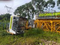 Zoomlion WA6515 utilisé grue à tour 65m avec 10 tonnes 5 tonnes 8 tonnes 16 tonnes capacités seconde main Topless boîte de vitesses grue à tour