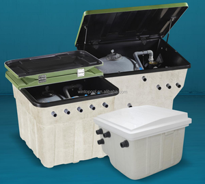 <span class=keywords><strong>Filtre</strong></span> de <span class=keywords><strong>piscine</strong></span> enterré tout-en-un, système de filtration intégré sans espace de rangement pour piscines - Product Image 2