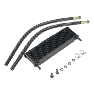 Système de refroidissement d'huile pour moto tout-terrain, refroidisseur d'huile en alliage avec câbles - Product Image 6