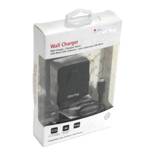 Cửa Sổ Nhựa Xem Qua Giấy Bao Bì Tường Với Móc Cho Bộ Sạc Pin Hộp Đóng Gói Rõ Ràng - Product Image 1