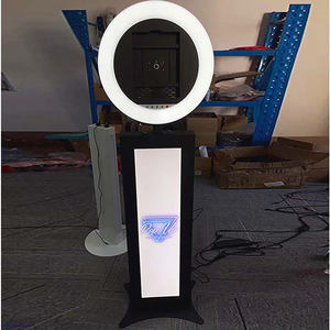 Photomaton autonome UNIV pour iPad, écran HD 12,9 pouces, impression instantanée, télécommande, construction métallique, système de flux de travail numérique, États-Unis - Product Image 3