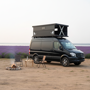 <span class=keywords><strong>P</strong></span> Show Toit rigide électrique en fibre de carbone, ouverture automatique rapide, quatre saisons, étanche, pour Sprinter Van Pickup - Product Image 2