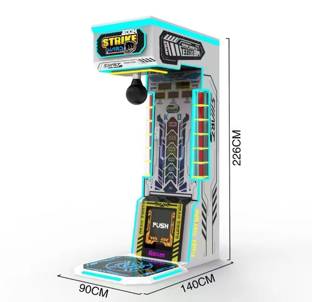 Coin Operated Punch Boxing Game Machine for Amusement Park Street Entertainment Training-Best Boxing Machine