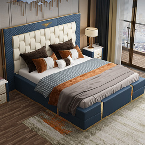 Muebles de Lujo para Dormitorio Principal con Estructura de Cama King o Queen Size, <span class=keywords><strong>Suite</strong></span> de Dormitorio para Hotel y Apartamento con Cama King Size - Product Image 2